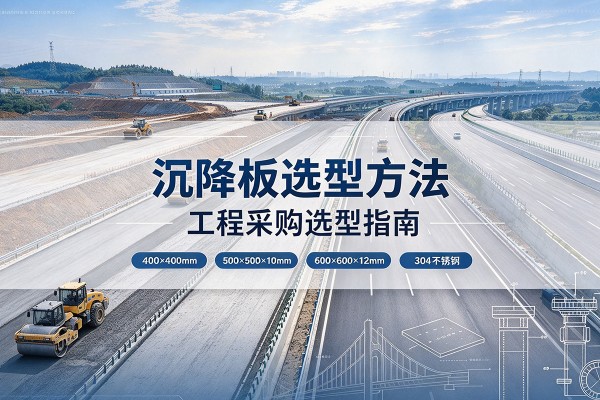清河门沉降板选择方法