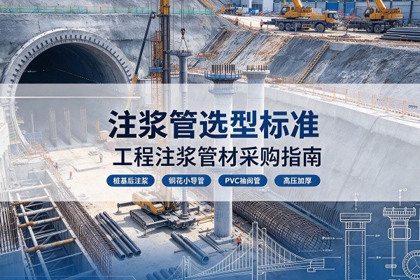 清河门注浆管选型标准